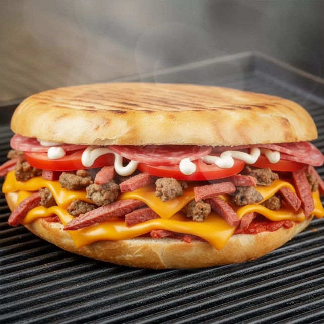 Karışık Bazlama Tost