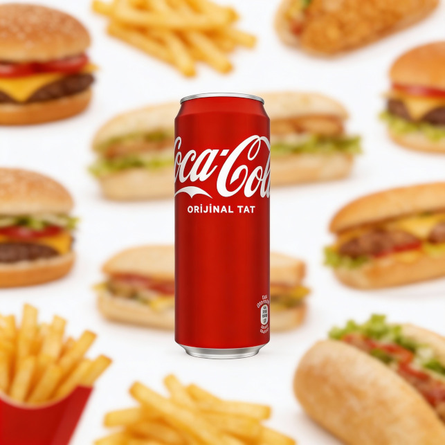 Coca Cola Kutu 330 ml.
