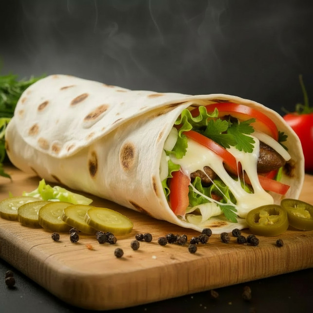 kaşarlı köfte dürüm